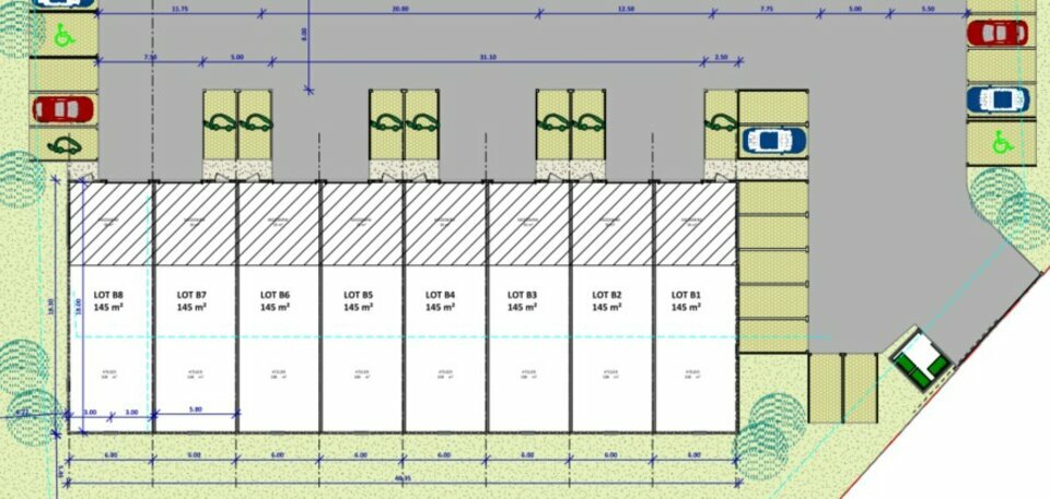A vendre Locaux d'activité 144m² Marcilloles