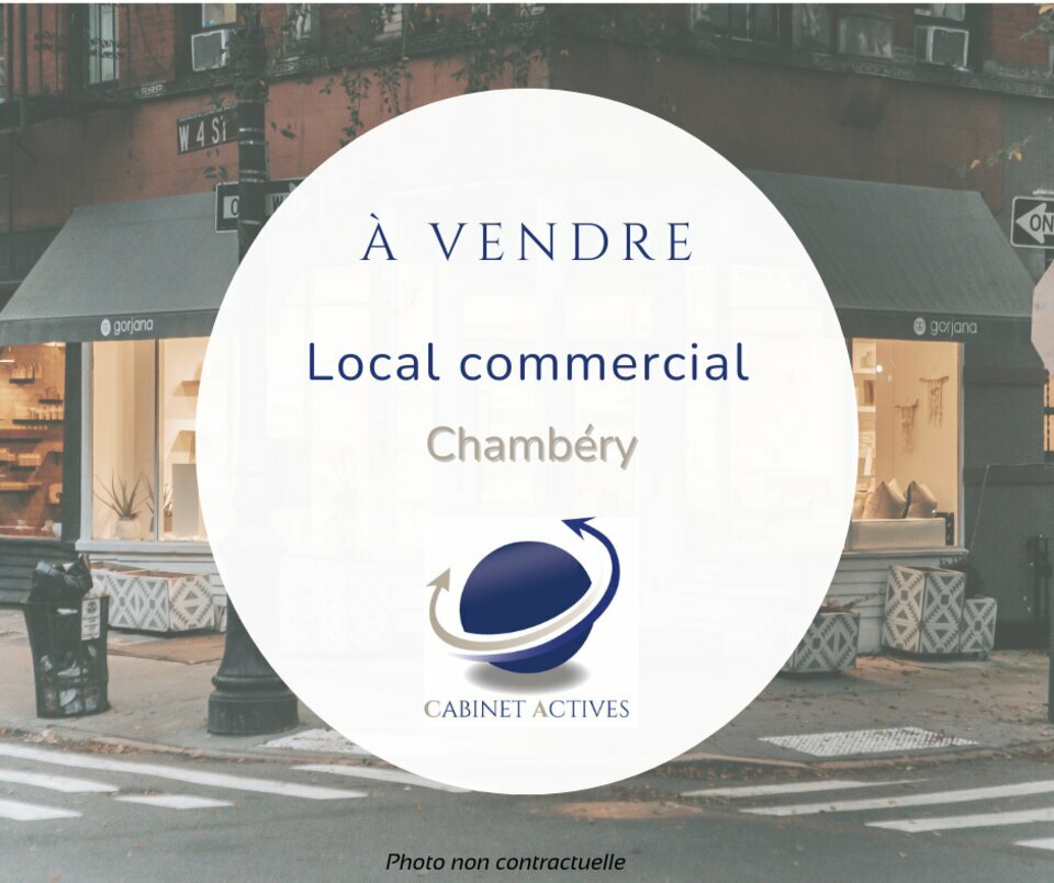 A VENDRE 73 CHAMBERY LOCAL COMMERCIAL (MURS)