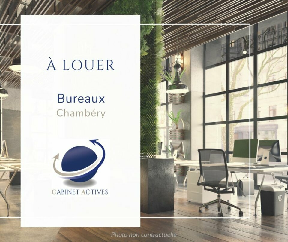 A LOUER (73) BUREAUX CHAMBERY COEUR DE VILLE