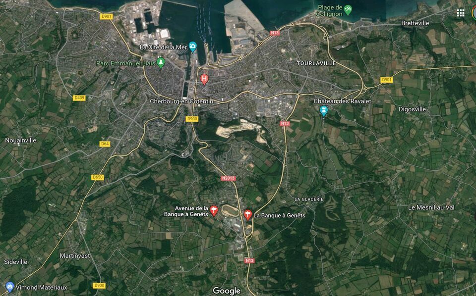 A vendre Local commercial  1200m² Cherbourg-en-Cotentin