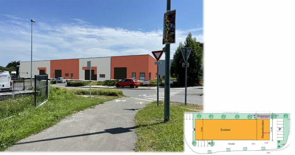 LOCAL D’ACTIVITE – ENTREPOT –  à VENDRE