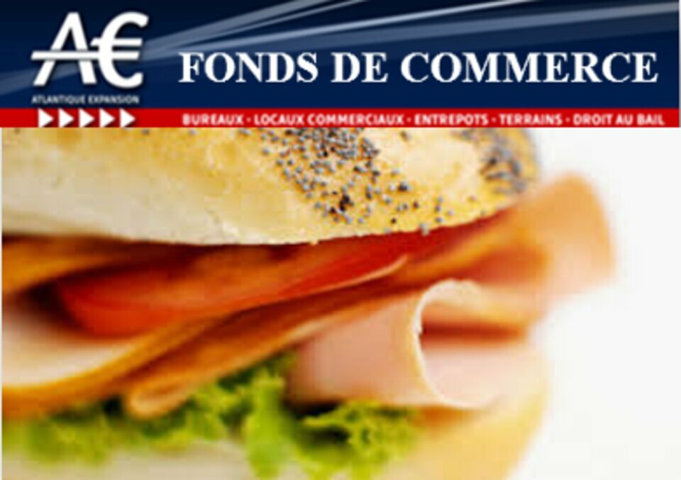 A VENDRE FONDS DE COMMERCE DE RESTAURATION RAPIDE