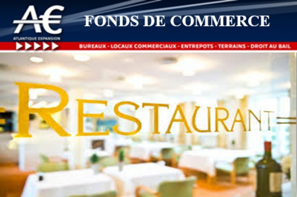 A VENDRE FONDS DE COMMERCE restaurant