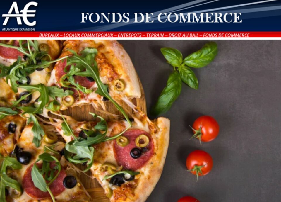 A VENDRE FONDS DE COMMERCE D’UNE PIZZERIA A EMPORTER