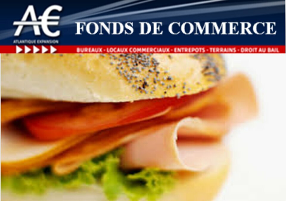 A VENDRE FONDS DE COMMERCE D’UN RESTAURANT RAPIDE A EMPORTER