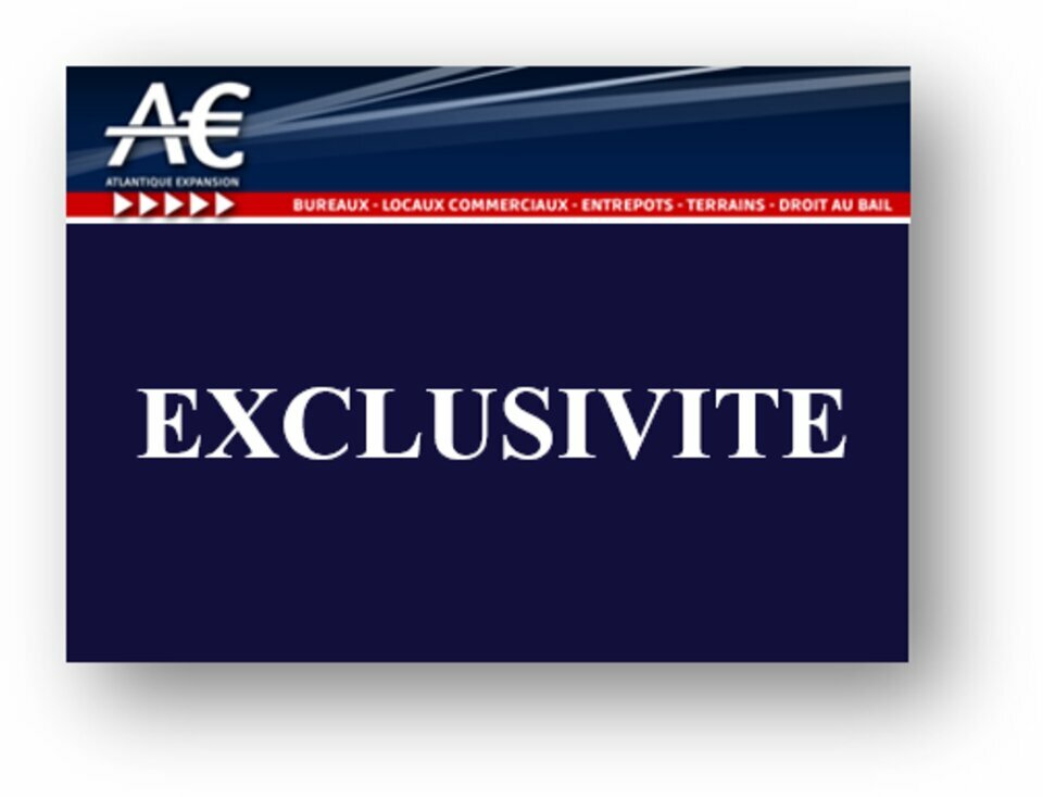 EXCLUSIVITE A LOUER LOCAL COMMERCIAL DE 331 M²