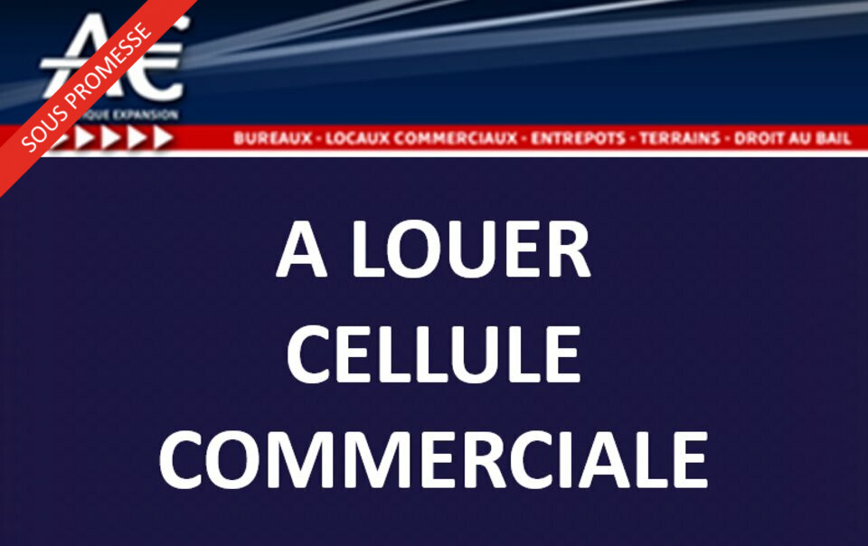 A  LOUER CELLULE COMMERCIALE CENTRE VILLE DE SAINT NAZAIRE