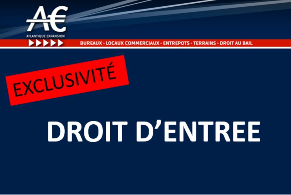 EXCLUSIVITE AEuros – LA BAULE – DROIT D’ENTREE – SURFACE RARE