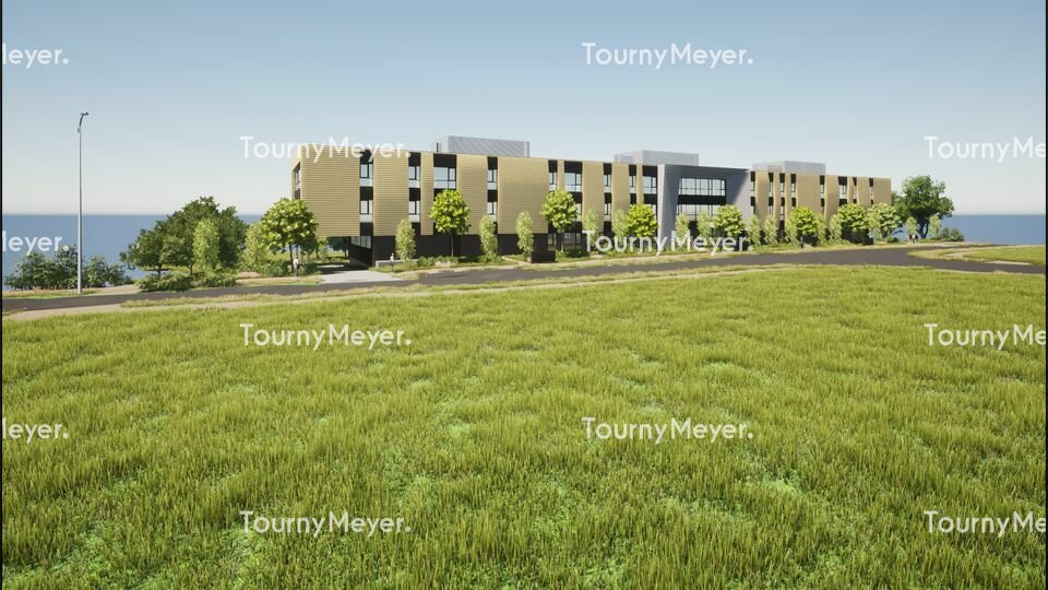 Visuel 1 de l'annonce : A VENDRE / A LOUER, BREST, ZAC DE L'HERMITAGE, PROGRAMME NEUF, BUREAUX DE 480 M²