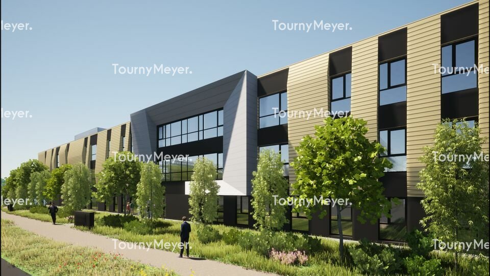 Visuel 4 de l'annonce : A VENDRE / A LOUER, BREST, ZAC DE L'HERMITAGE, PROGRAMME NEUF, BUREAUX DE 480 M²