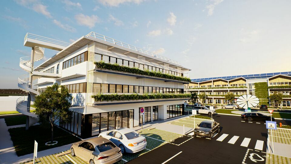 A VENDRE BUREAUX / LOCAUX PROFESSIONNELS NEUFS - LA TESTE DE BUCH