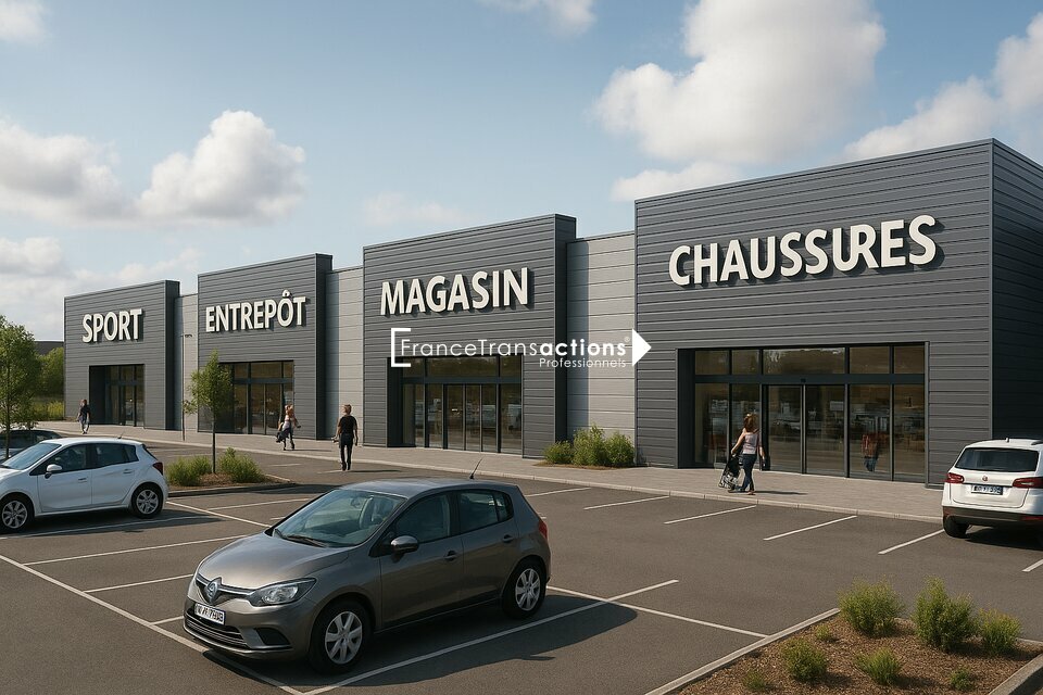 A LOUER LOCAL COMMERCIAL 455 m² RETAIL PARK LOURDES MC DONALD'S