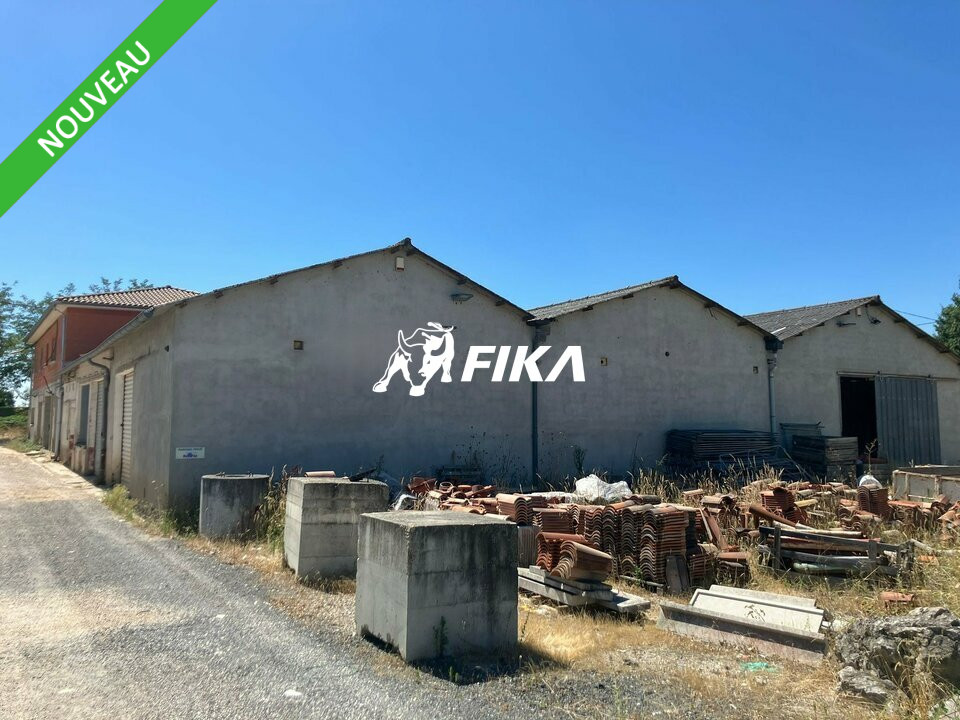 A VENDRE ENTREPOT D'ACTIVITÉ 1200 m2 - (82710) BRESSOLS