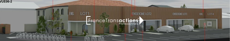 &Agrave; LOUER LOCAL COMMERCIAL 220 m&sup2; AUCAMVILLE PRIME