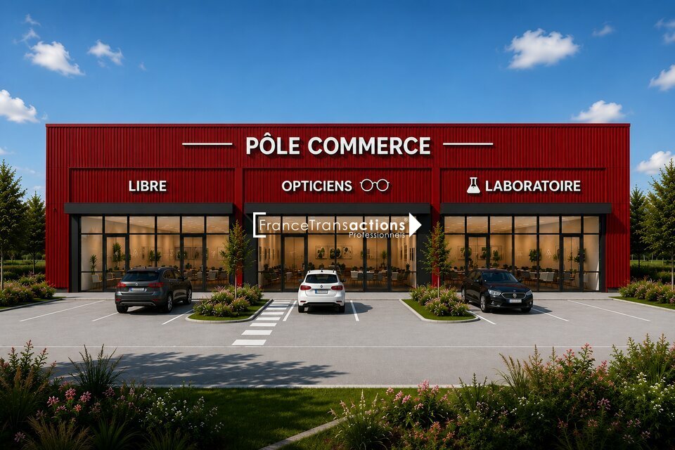 A VENDRE LOCAUX COMMERCIAUX 2 047 m&sup2; DIVISIBLES LEGUEVIN AXE PRIME