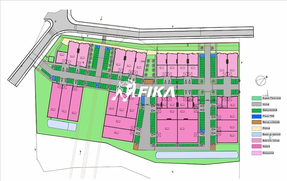 VENTE LOCAL D'ACTIVITE NEUF de 120 à 1215 m2