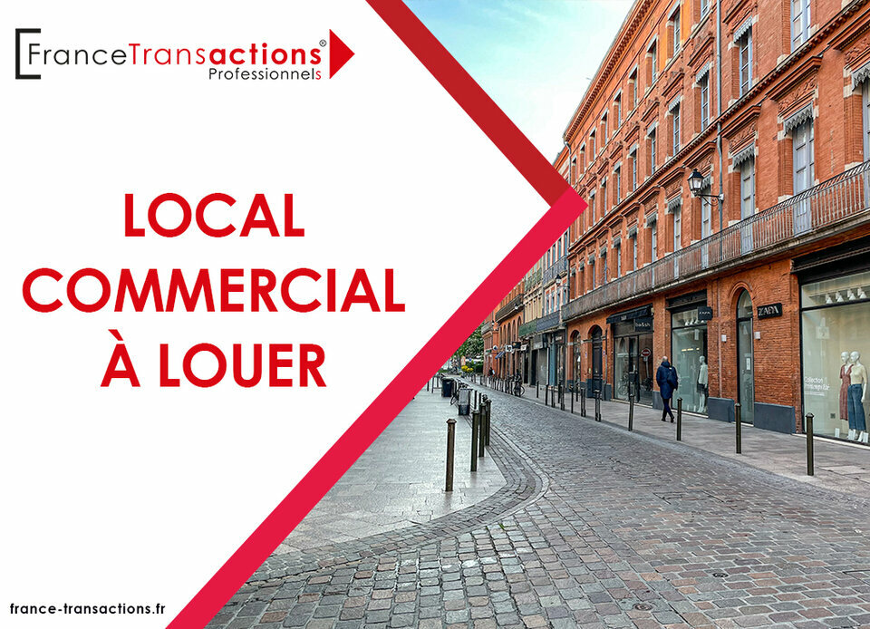 A céder local commercial de 30m² - Quartier Bourse/Esquirol Toulouse (31000)