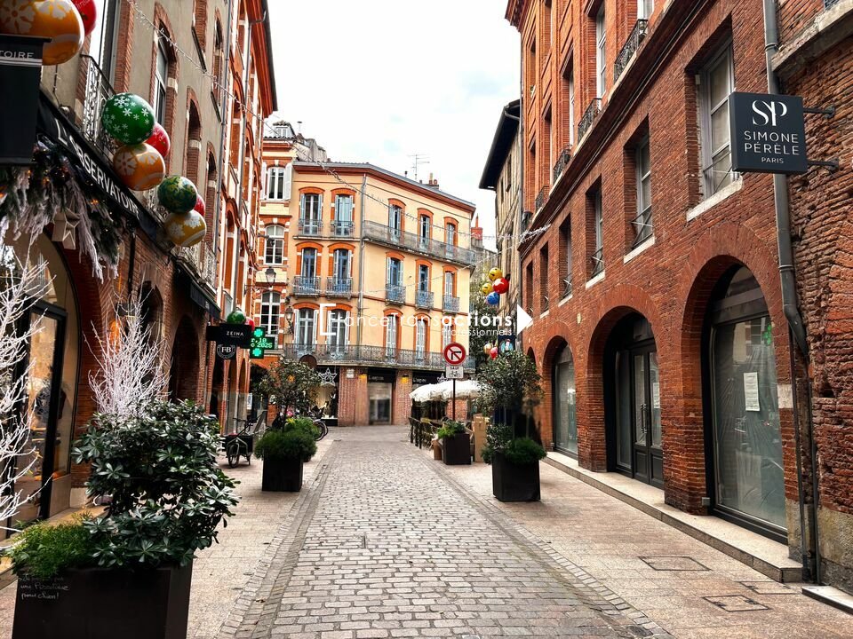 TOULOUSE HYPERCENTRE  &Agrave; C&Eacute;DER DROIT AU BAIL BOUTIQUE 70 M&sup2; EN RUE PI&Eacute;TONNE