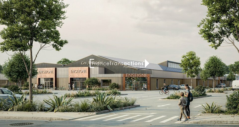 A VENDRE LOCAUX COMMERCIAUX 283 m&sup2; &agrave; 477 m&sup2; CASTELNAUDARY