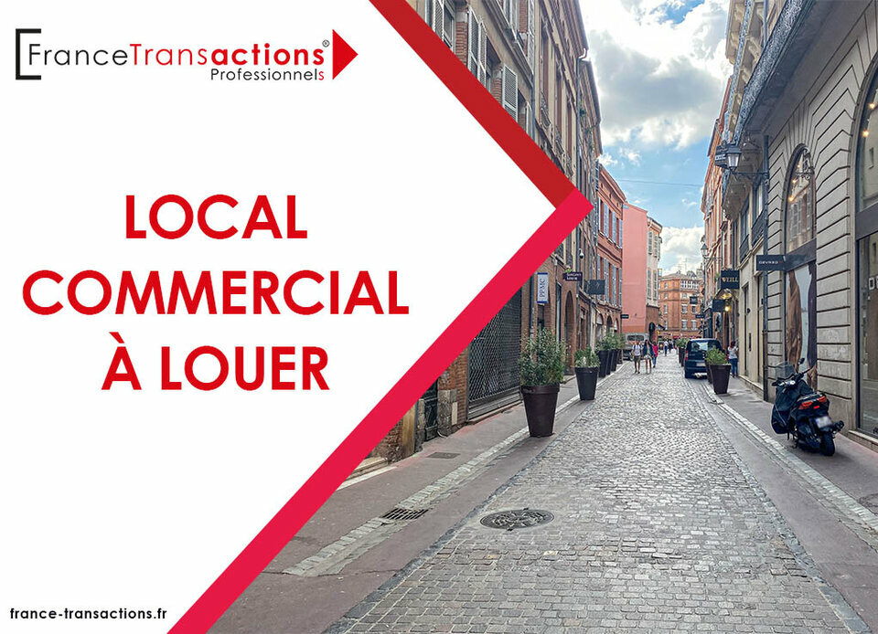 A LOUER, LOCAL COMMERCIAL 35M² AU COEUR DES CARMES