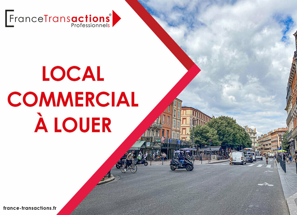 A LOUER - LOCAL COMMERCIAL - 140 m² - 31400 TOULOUSE