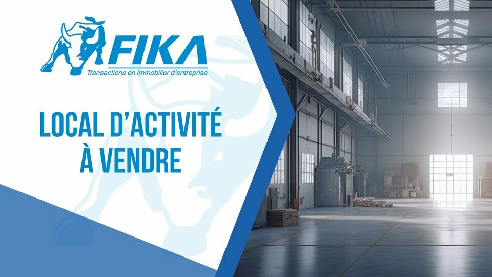 A VENDRE LOCAL D'ACTIVITÉ 996 m2 - (31410) LE FAUGA