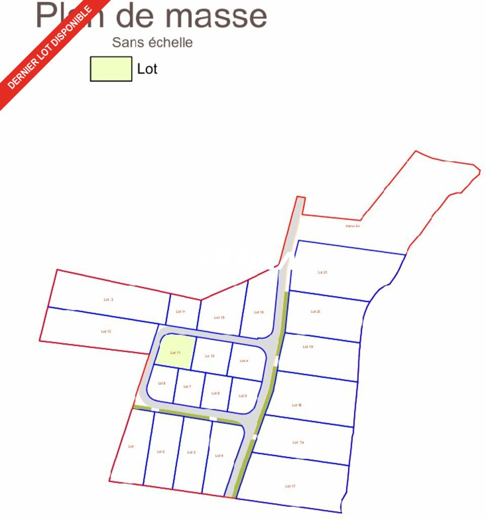 A VENDRE TERRAIN 1 658 m2 - (82710) BRESSOLS