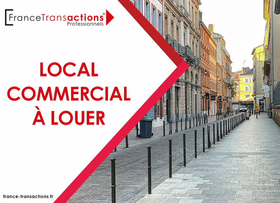  local commercial avec vitrine à louer, rue Alsace Lorraine, emplacement N°1