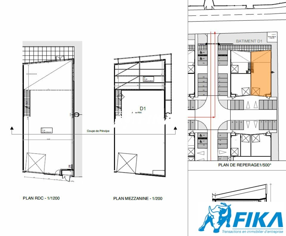 VENTE LOCAL D'ACTIVITE NEUF 120 à 608 m2