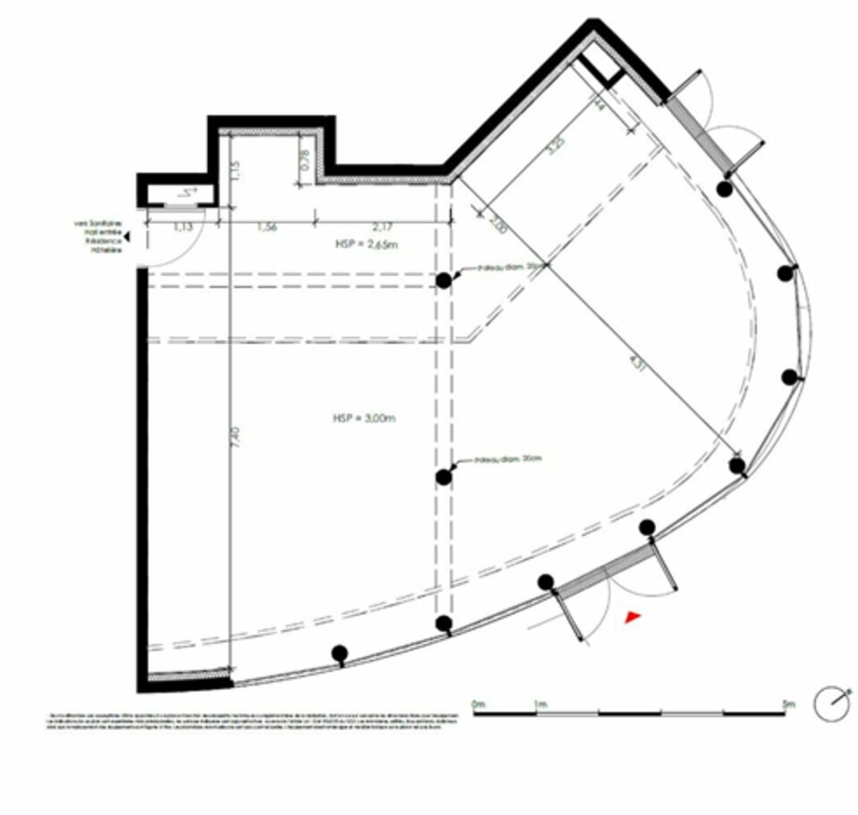 PESSAC HAUT LEVEQUE - LOCAL BRUT DE BETON IDEAL RESTAURATION