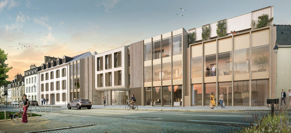 A VENDRE - BUREAUX - VANNES LE PORT