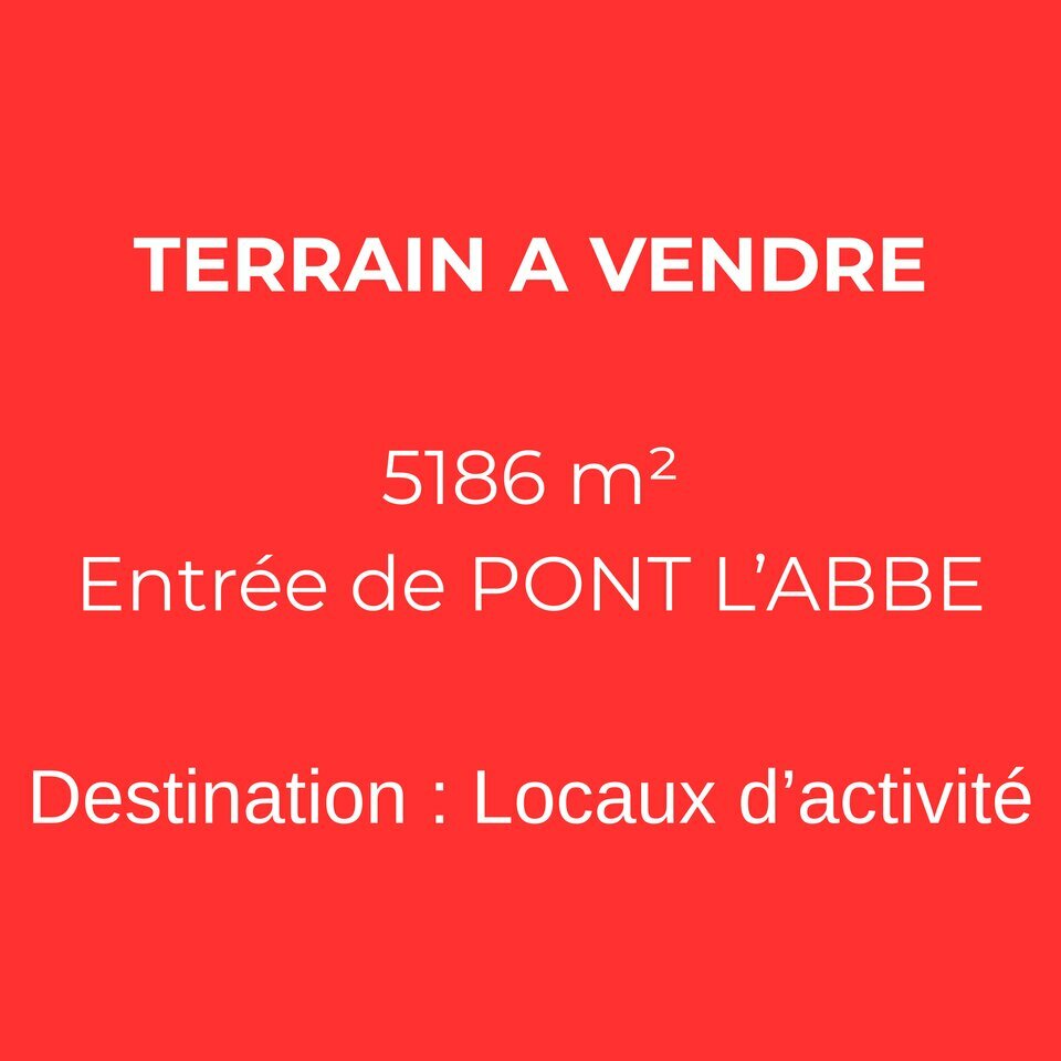 A vendre Terrain 5186m² Plonéour-Lanvern