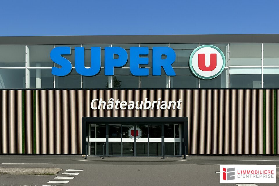 LOCATION  CELLULE COMMERCIALE  650 M²  CHÂTEAUBRIANT