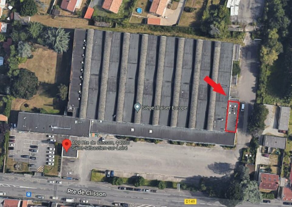 A LOUER – entrepôt 140m2