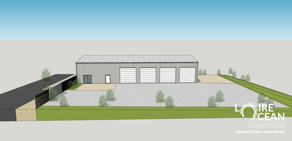 LOCAL D&rsquo;ACTIVITE NEUF DE 300 M2 AMENAGEABLE ET DIVISIBLE A SAINT-PERE EN RETZ