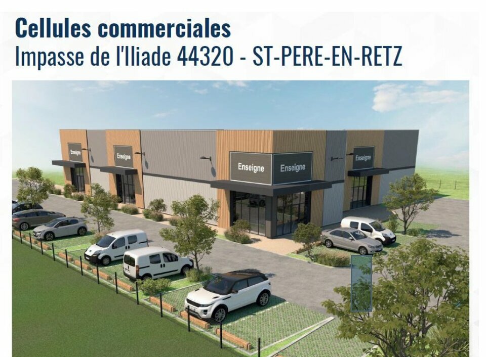 LOCAL COMMERCIAL ZONE COMMERCIALE DE L&rsquo;ILLIADE A ST PERE EN RETZ