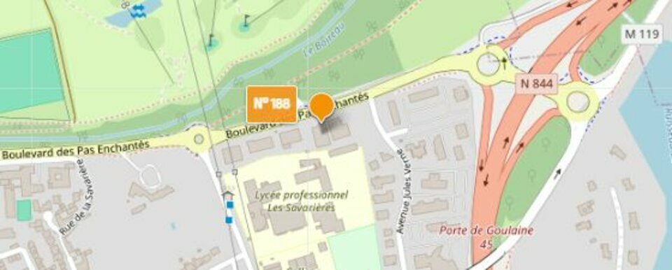 ETABLISSEMENT RECEVANT DU PUBLIC NANTES SUD PROCHE ROCADE