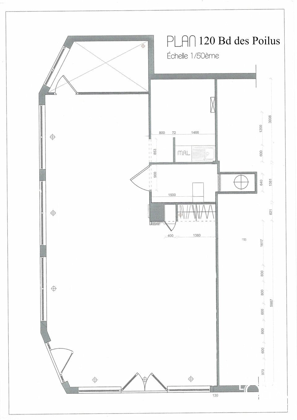 Local Commercial à Louer  Forte Visibilité sur Axe Très Fréquenté