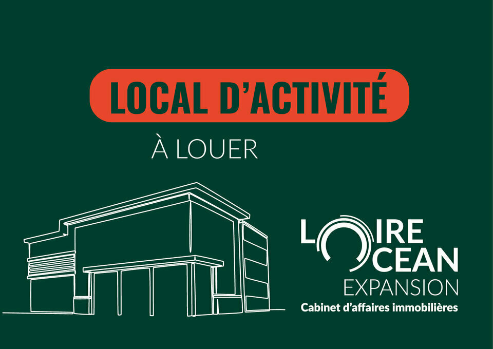 LOCAUX D&rsquo;ACTIVITE/ENTREPOT avec Belle visibilité sur St Brévin