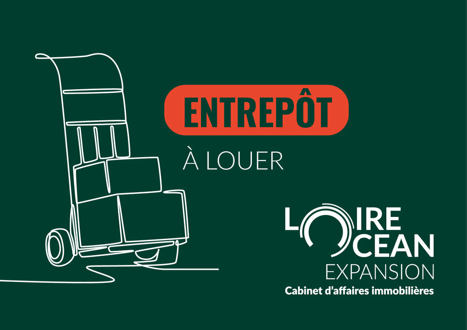 A LOUER – ENTREPÔT – LA BAULE
