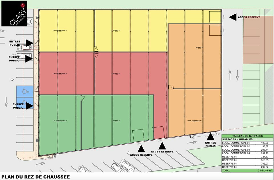 Local commercial - local d'activité