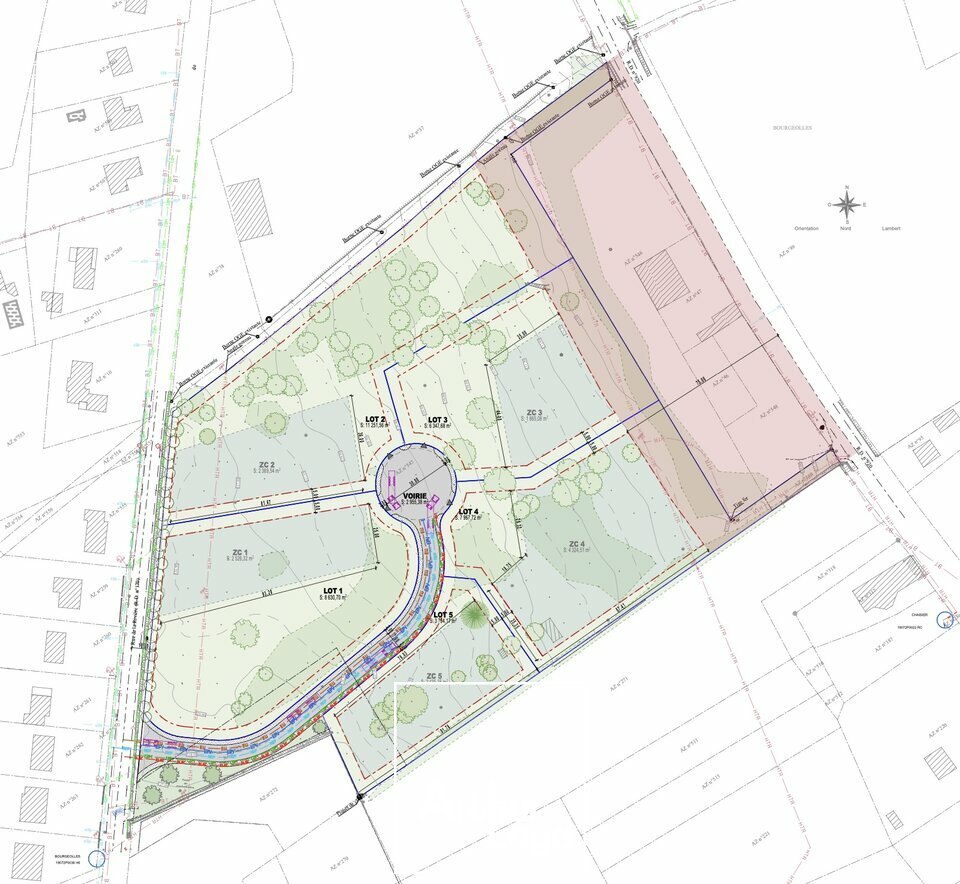 A vendre Terrain 9000m² Donzenac