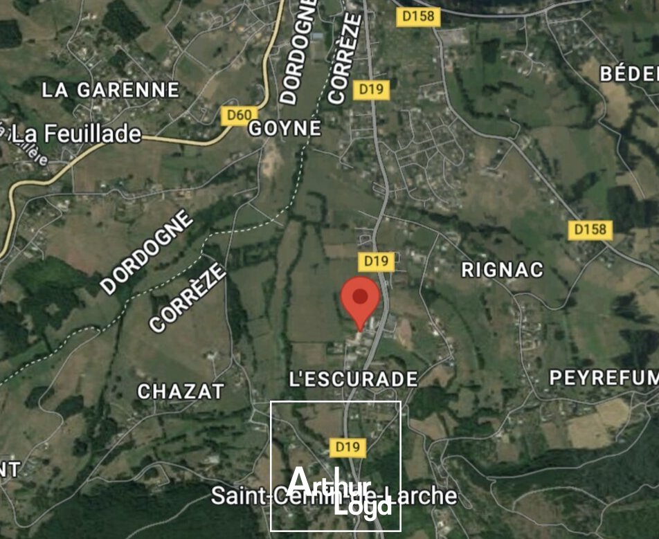 A vendre Terrain 3525m² Saint-Cernin-de-Larche